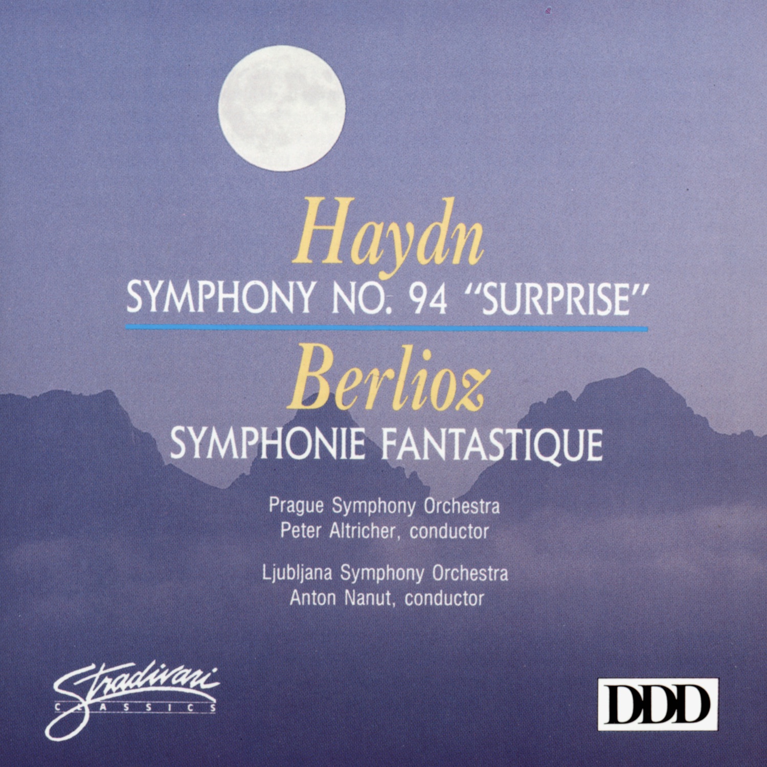 Haydn:"Surprise Symphony", Berlioz : Symphonie Fantastique album cover