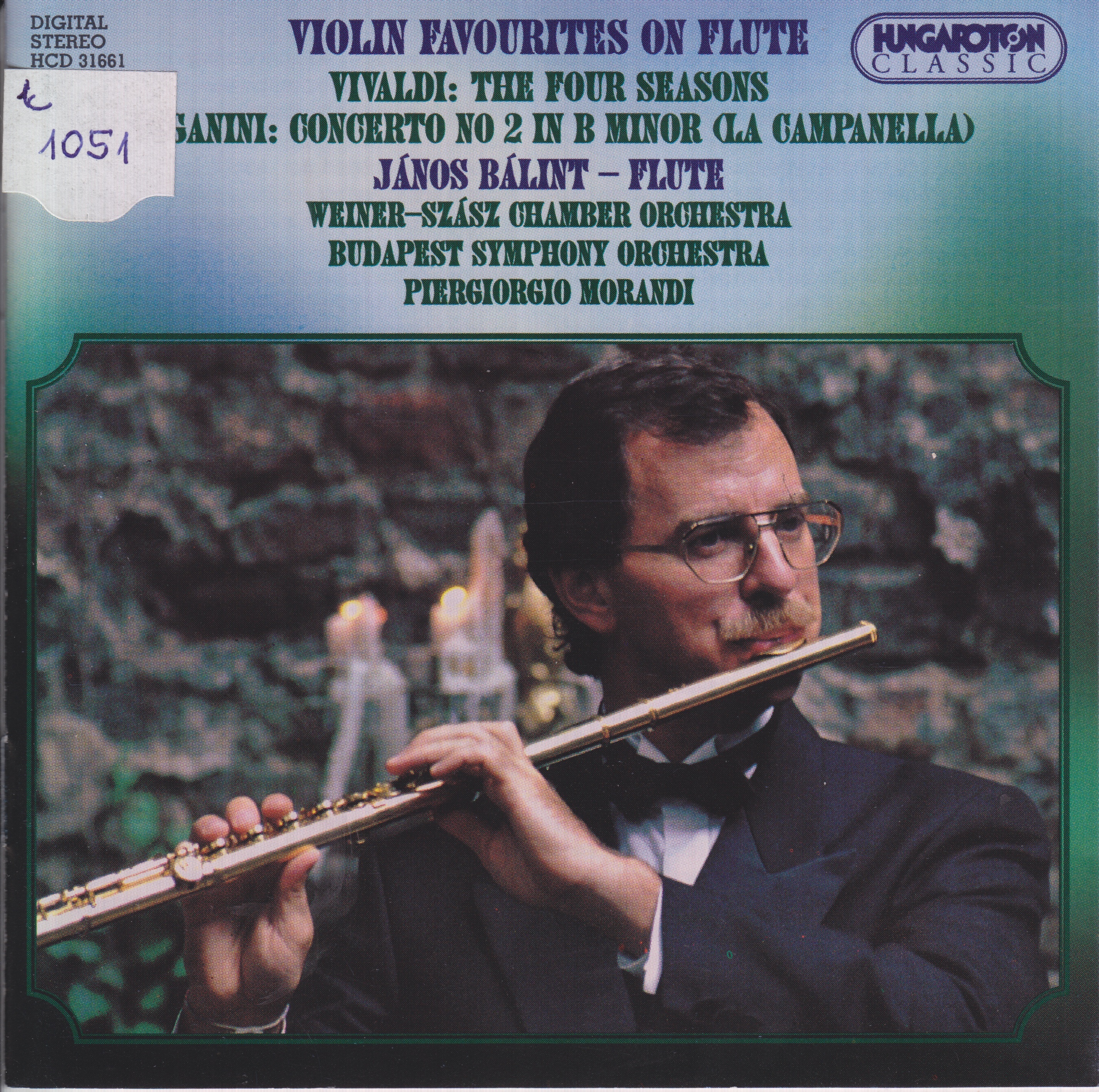 Vivaldi: The Four Seasons - Paganini: Concerto No. 2 in B minor (La Campanella) album cover