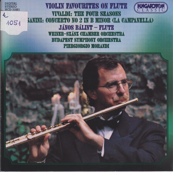 Vivaldi: The Four Seasons - Paganini: Concerto No. 2 in B minor (La Campanella) album cover