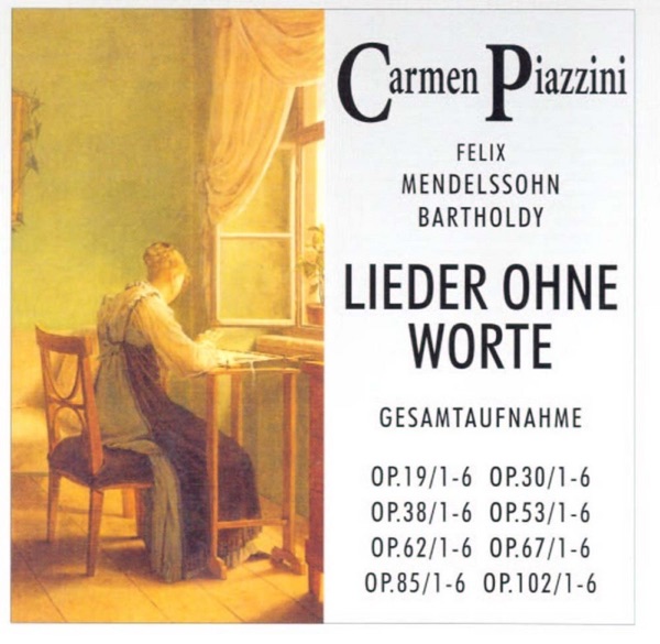 Felix Mendelssohn: Lieder ohne Worte album cover