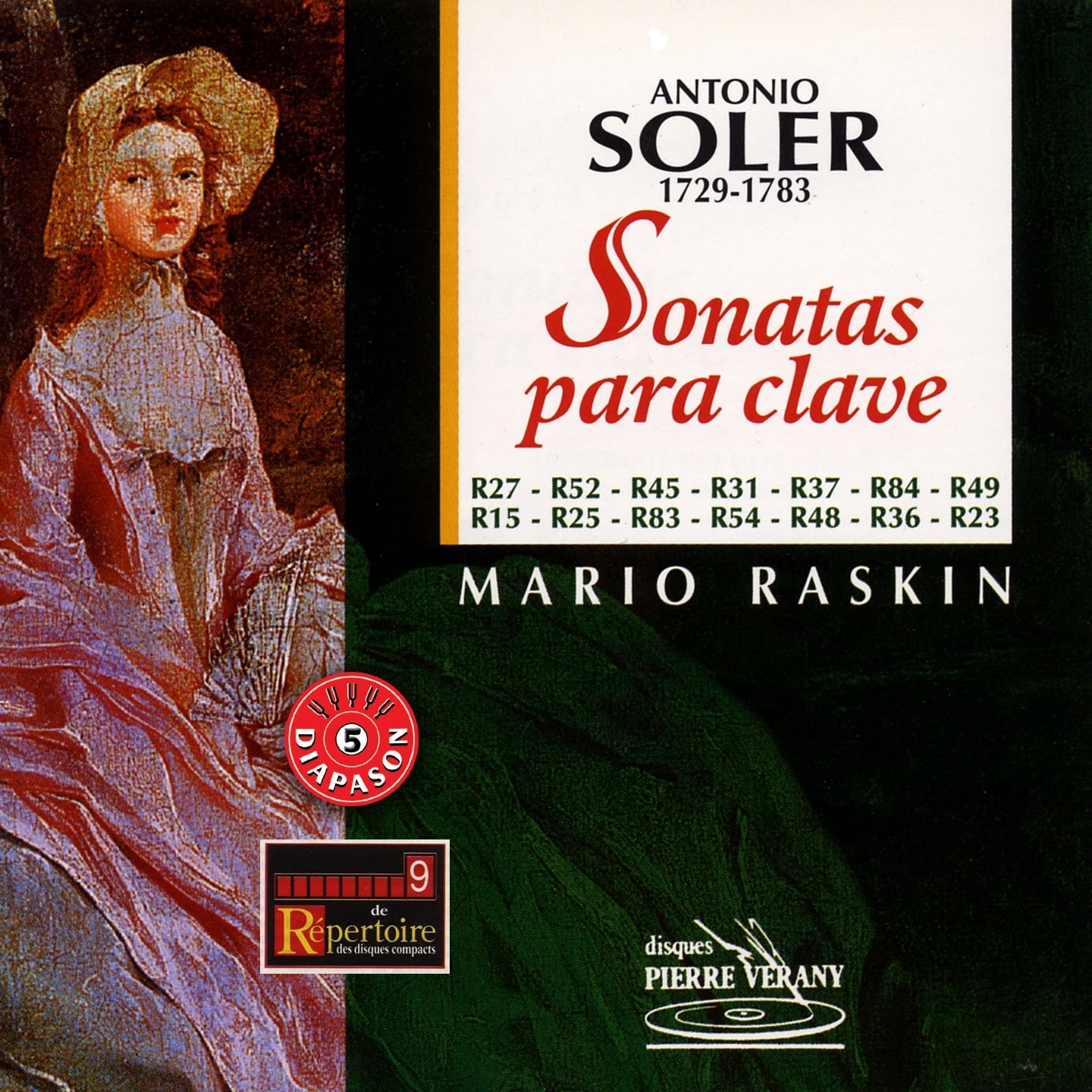 Soler : Sonatas para clave album cover