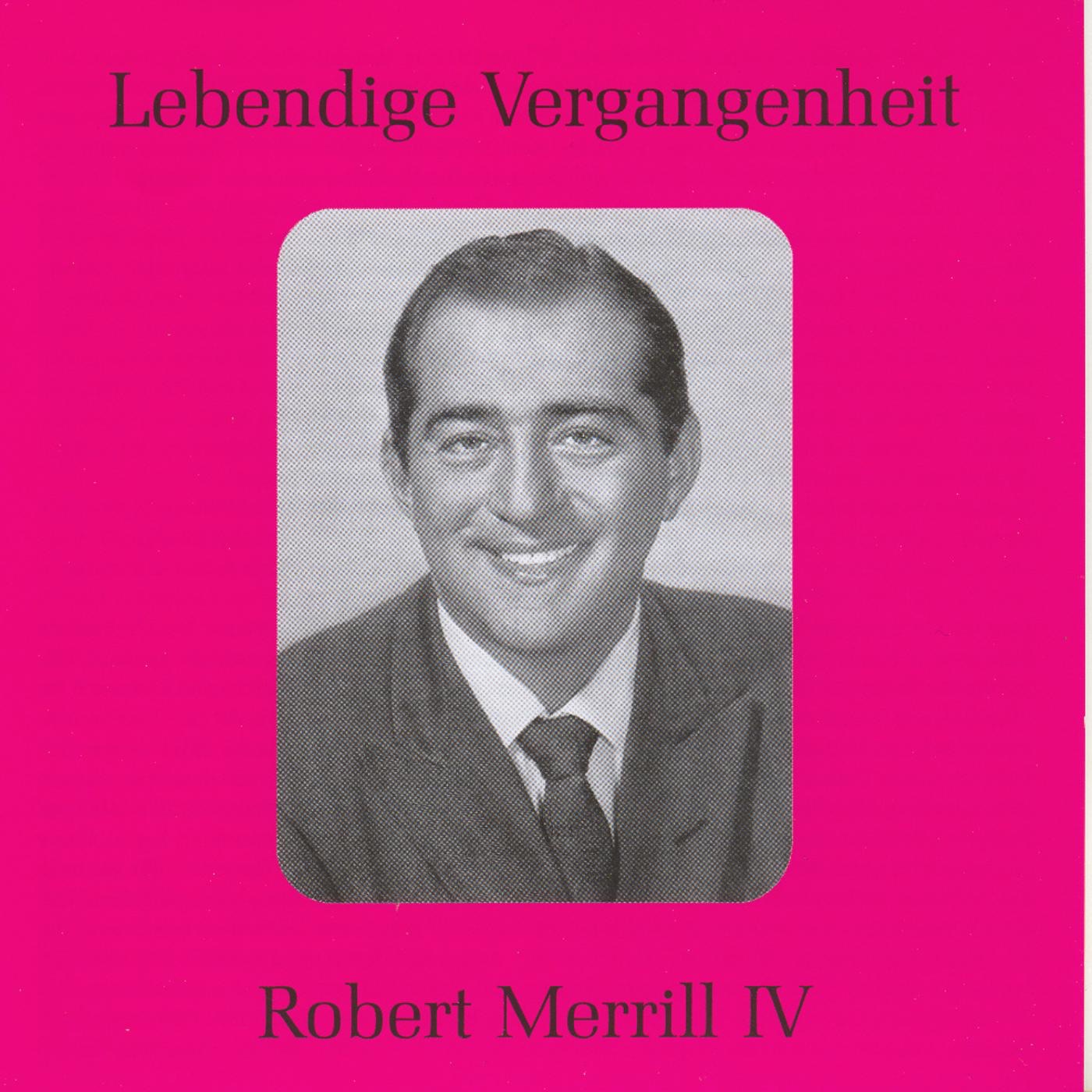 Lebendige Vergangenheit - Robert Merrill album cover