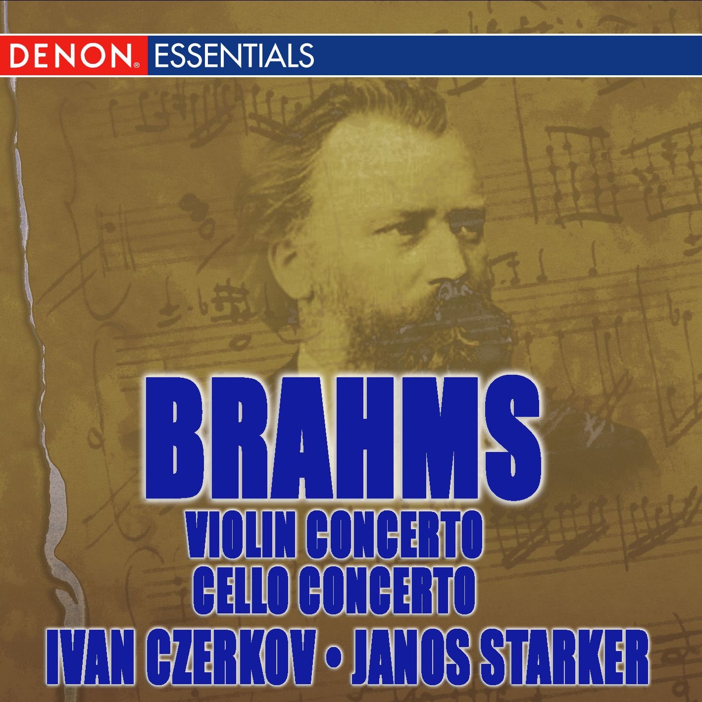 Brahms: Violin Concerto, Op. 77, Cello Concerto, Op. 102 album cover