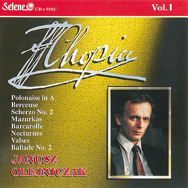 Janusz Olejniczak plays Chopin album cover
