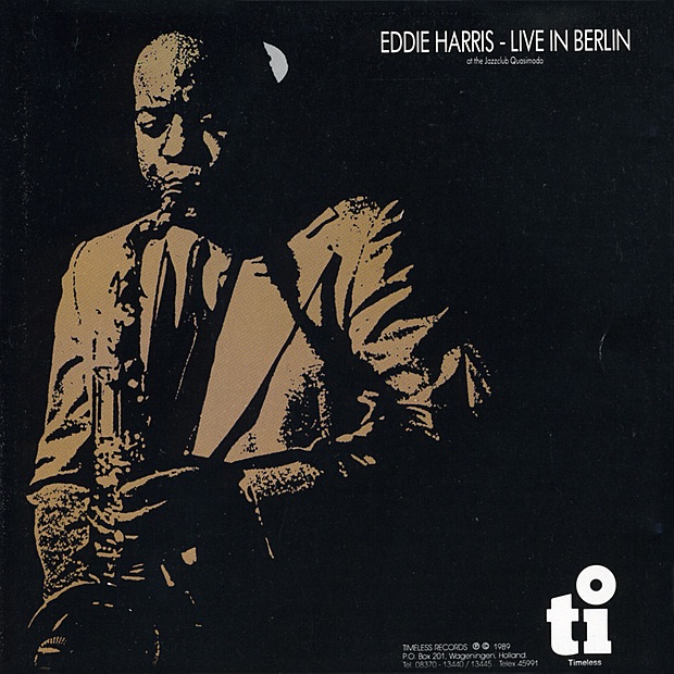 Eddie Harris - Live In Berlin album cover
