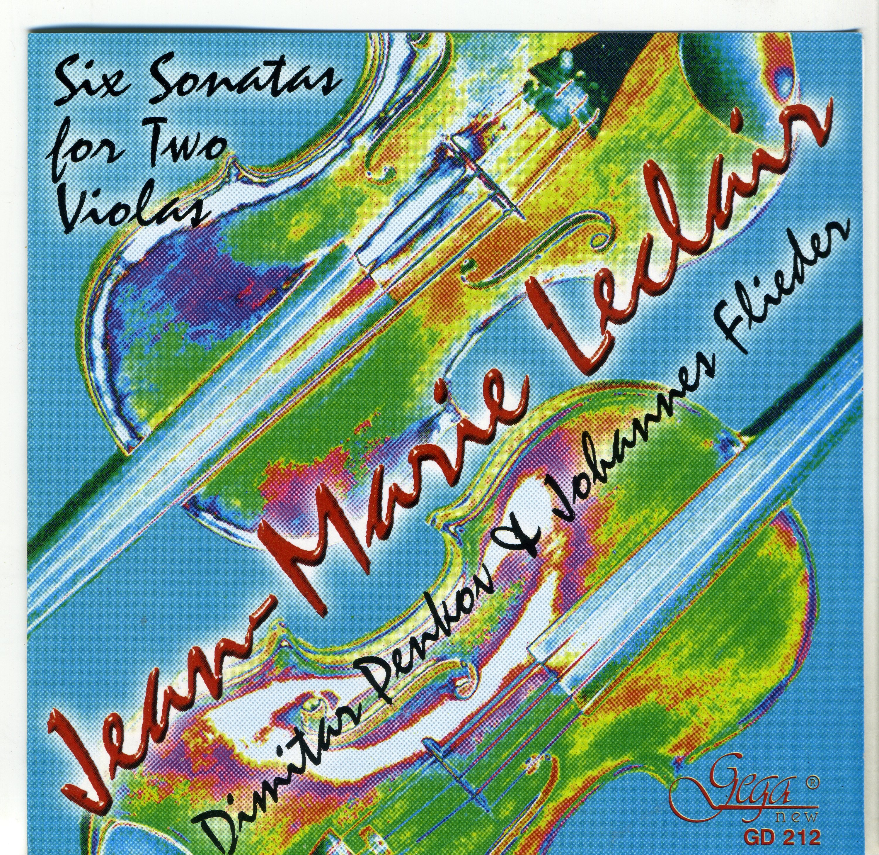 Six Sonatas for Two Violas album cover