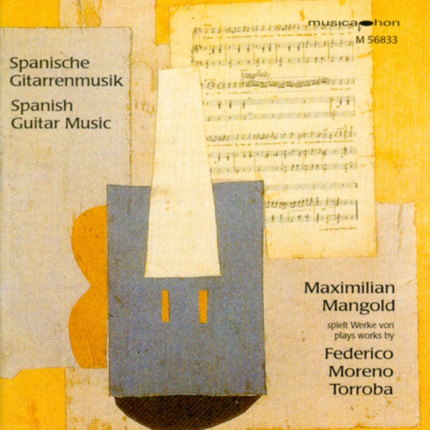 Moreno Torroba, F.: Music for Guitar album cover