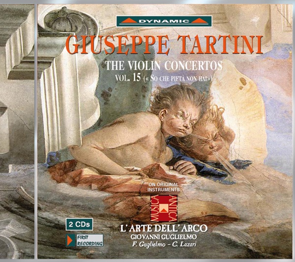 Tartini.: Violin Concertos, Vol. 15 - D. 8, 10, 27, 35, 52, 82, 100, 120 album cover