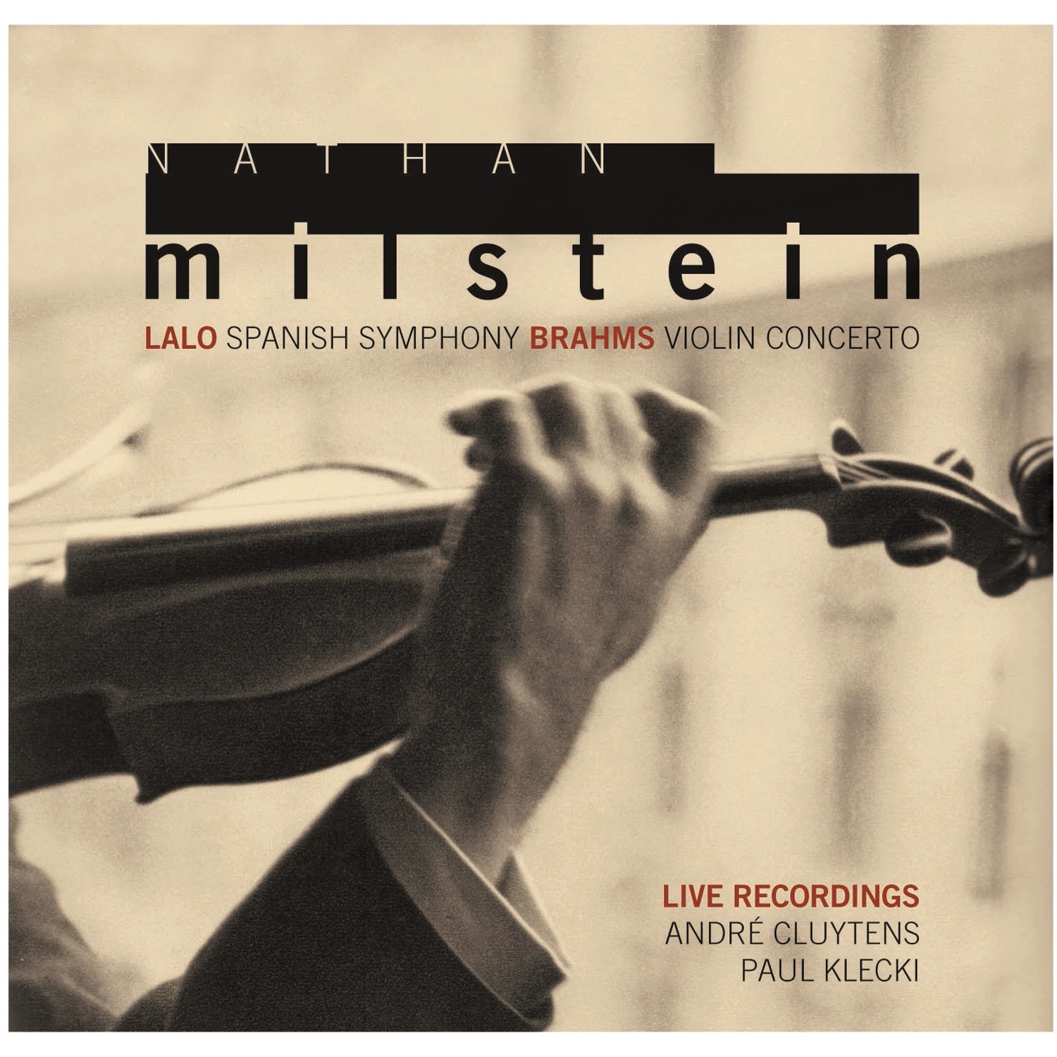 Lalo & Brahms: Violin Concertos album cover