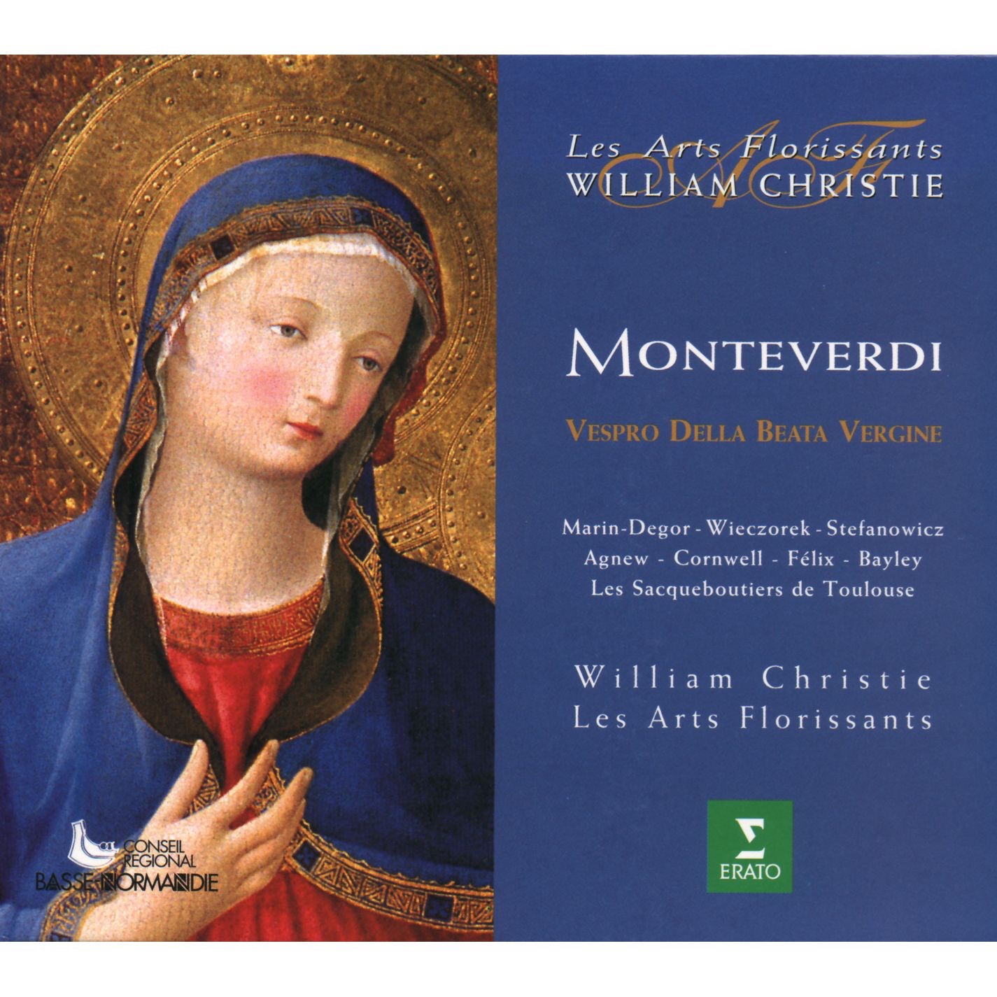 Monteverdi: Vespro Della Beata Vergine album cover