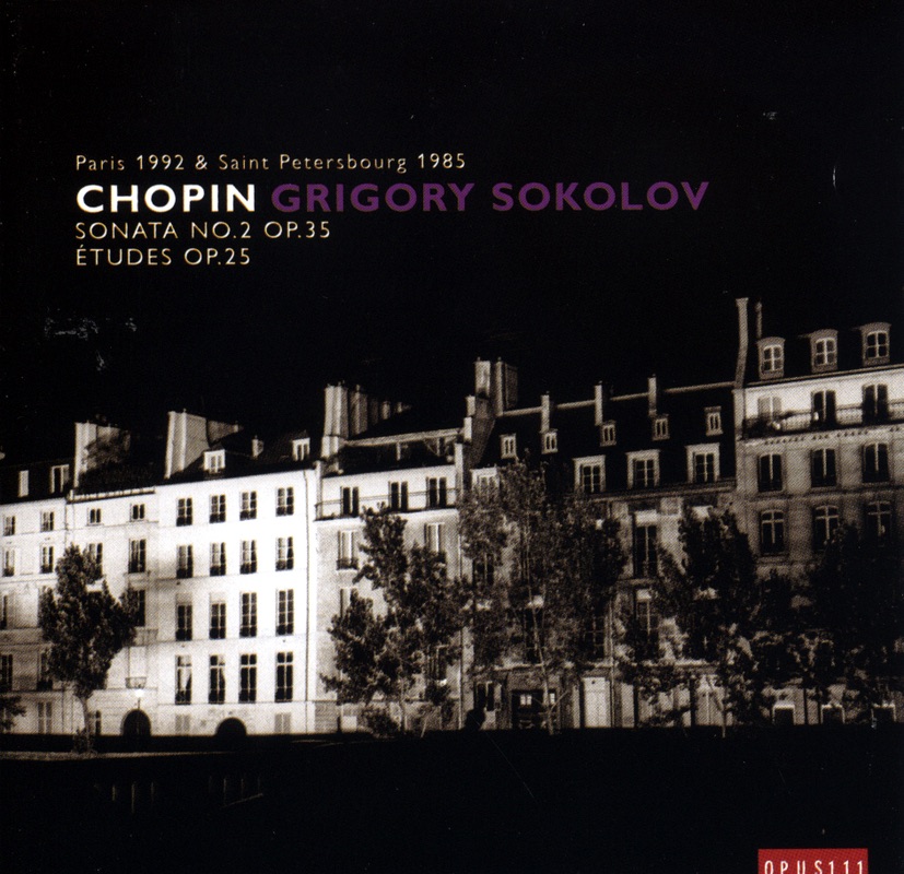 Chopin: Sonata No 2 Op. 35, Études Op. 25 album cover