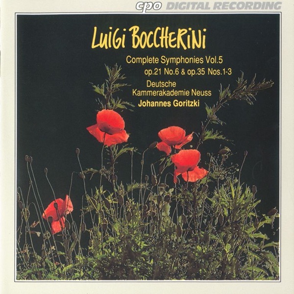 Boccherini: Complete Symphonies, Vol. 5 album cover