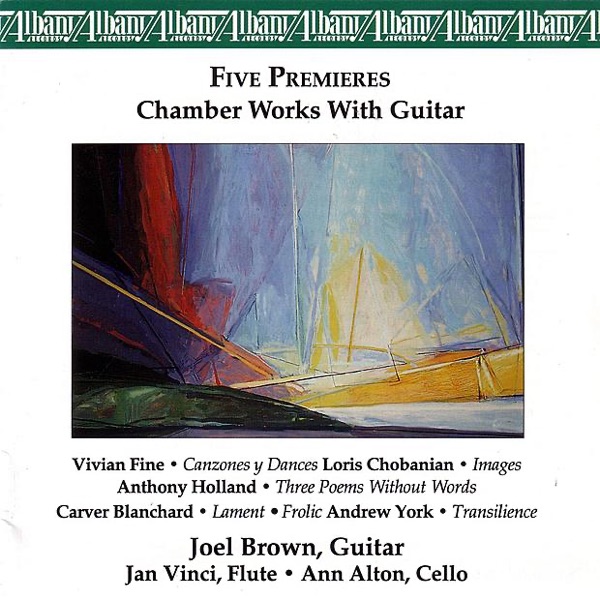 Five Premieres: Chamber Works With Guitar album cover