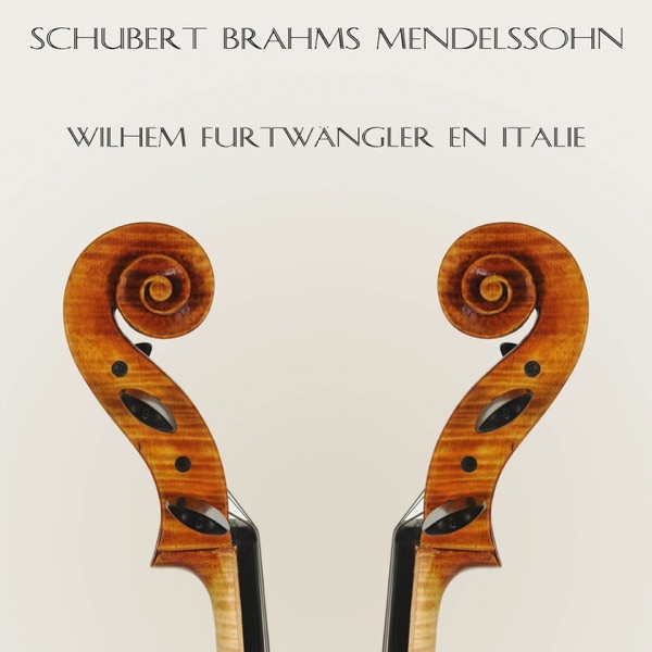 Schubert, Brahms & Mendelssohn : Wilhelm Furtwängler  en Italie album cover
