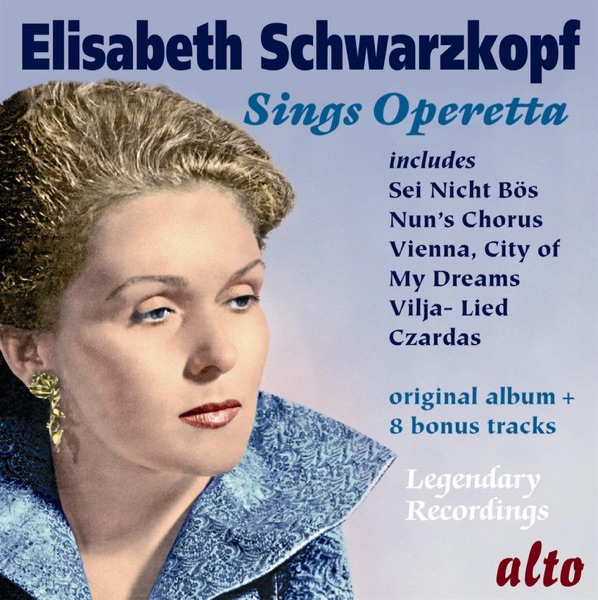 Elisabeth Schwarzkopf sings Operetta album cover