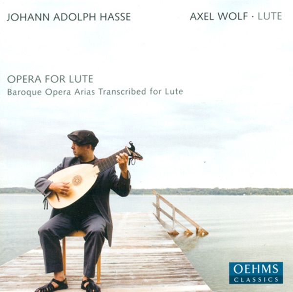 Hasse, J.A.: Opera Arias Transcribed for Lute album cover