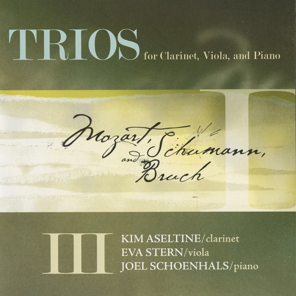Trios for Clarinet, Viola and Piano album cover