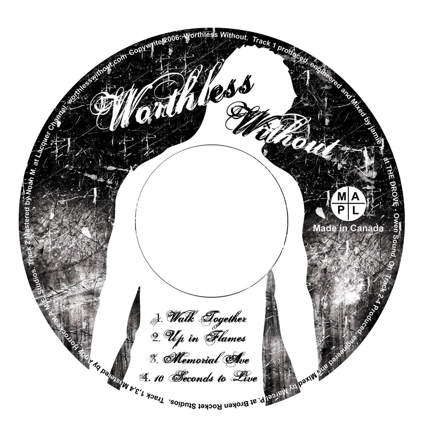 Worthless Without - EP album cover