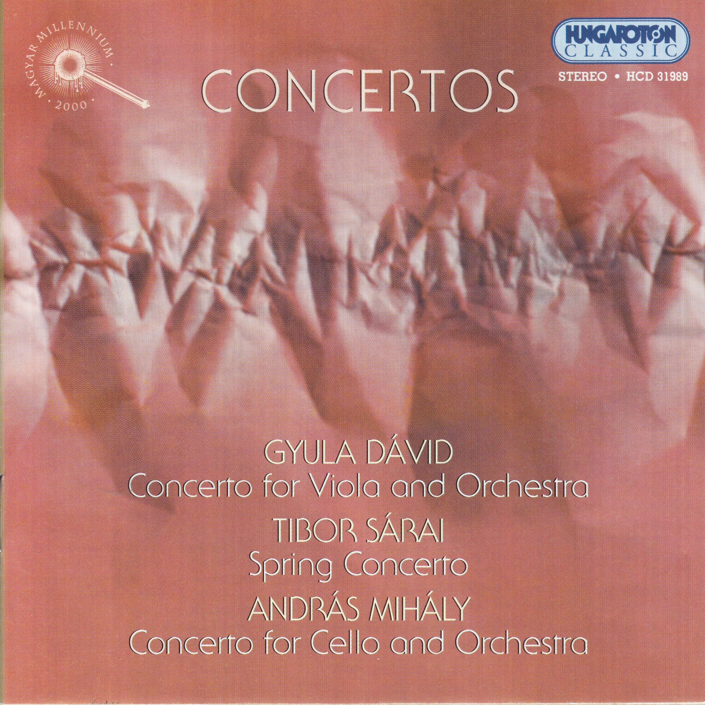 Versenyművek - Concertos album cover