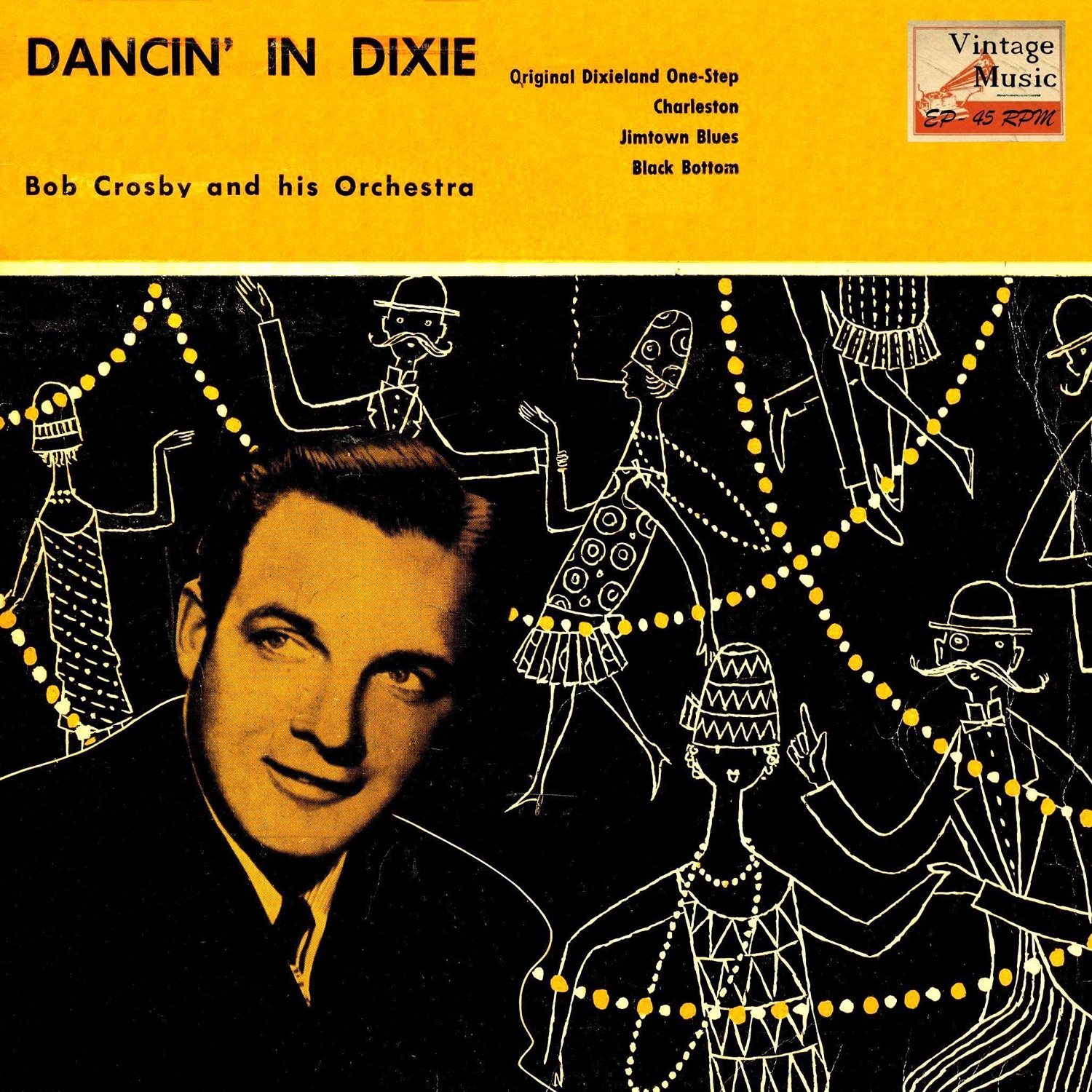 Vintage Belle Epoque Nº 21 - EPs Collectors, "Dancin' In Dixie'" album cover