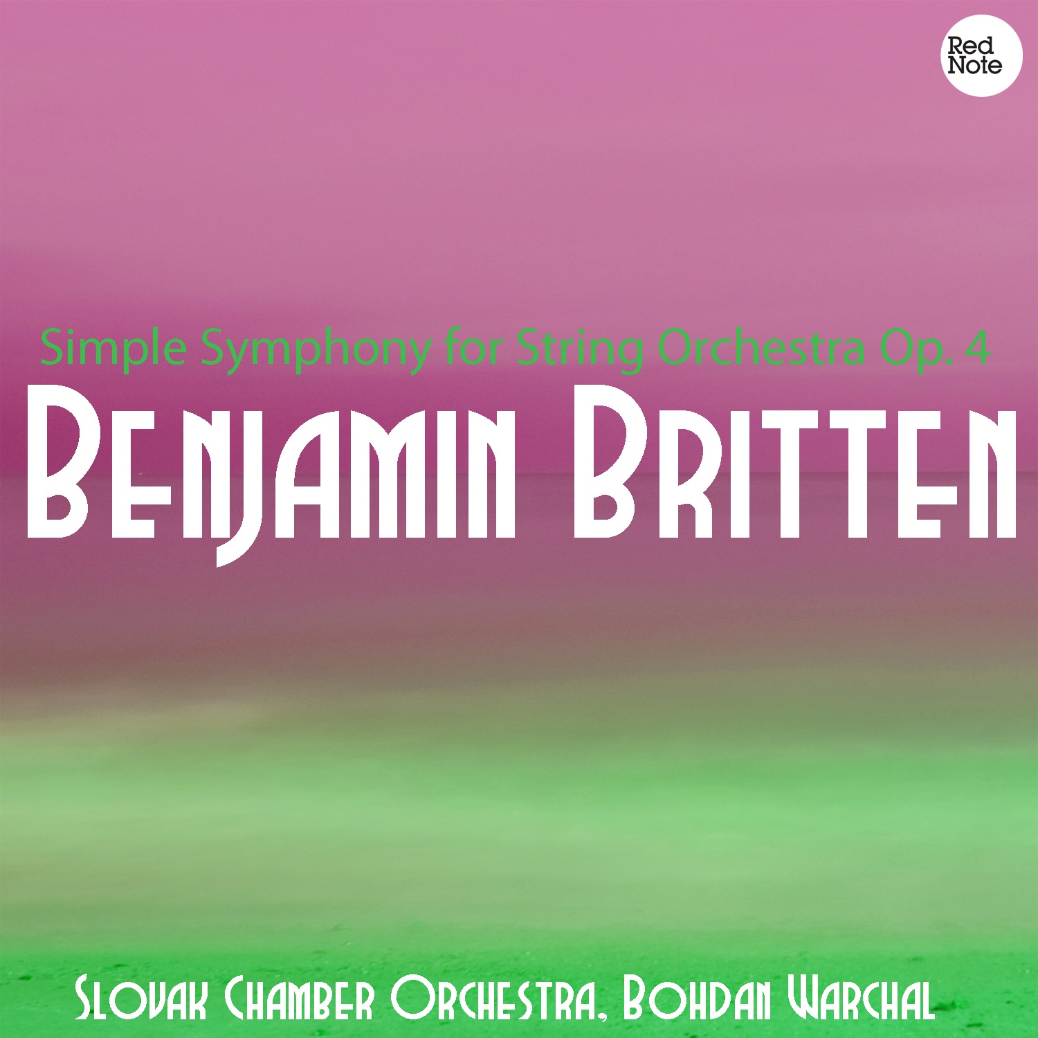 Britten: Simple Symphony for String Orchestra Op. 4 album cover