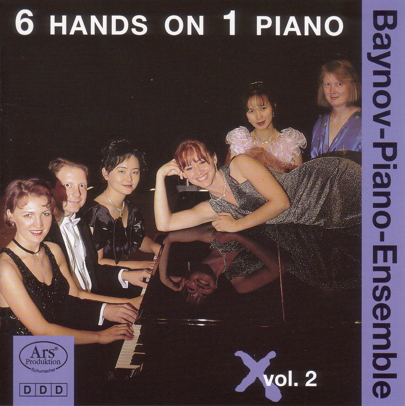 6 Hands On 1 Piano, Vol. 2 album cover