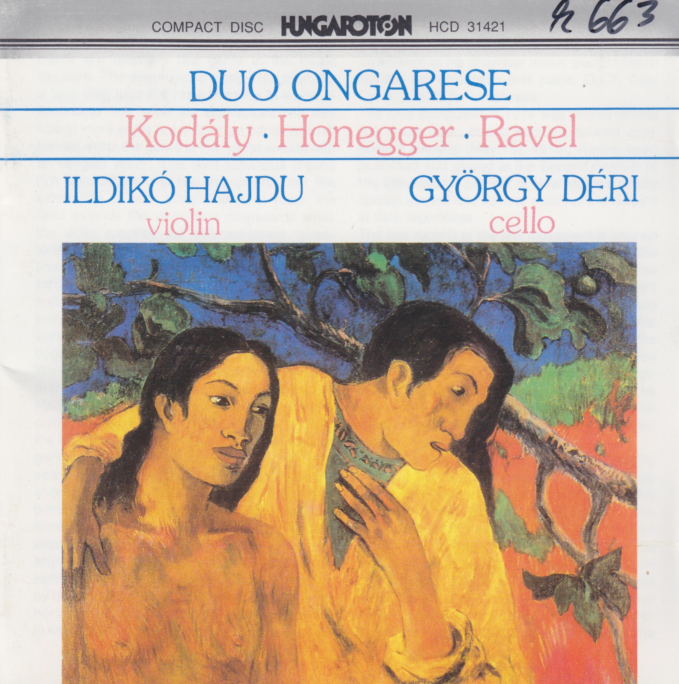 Duo Ongarese album cover