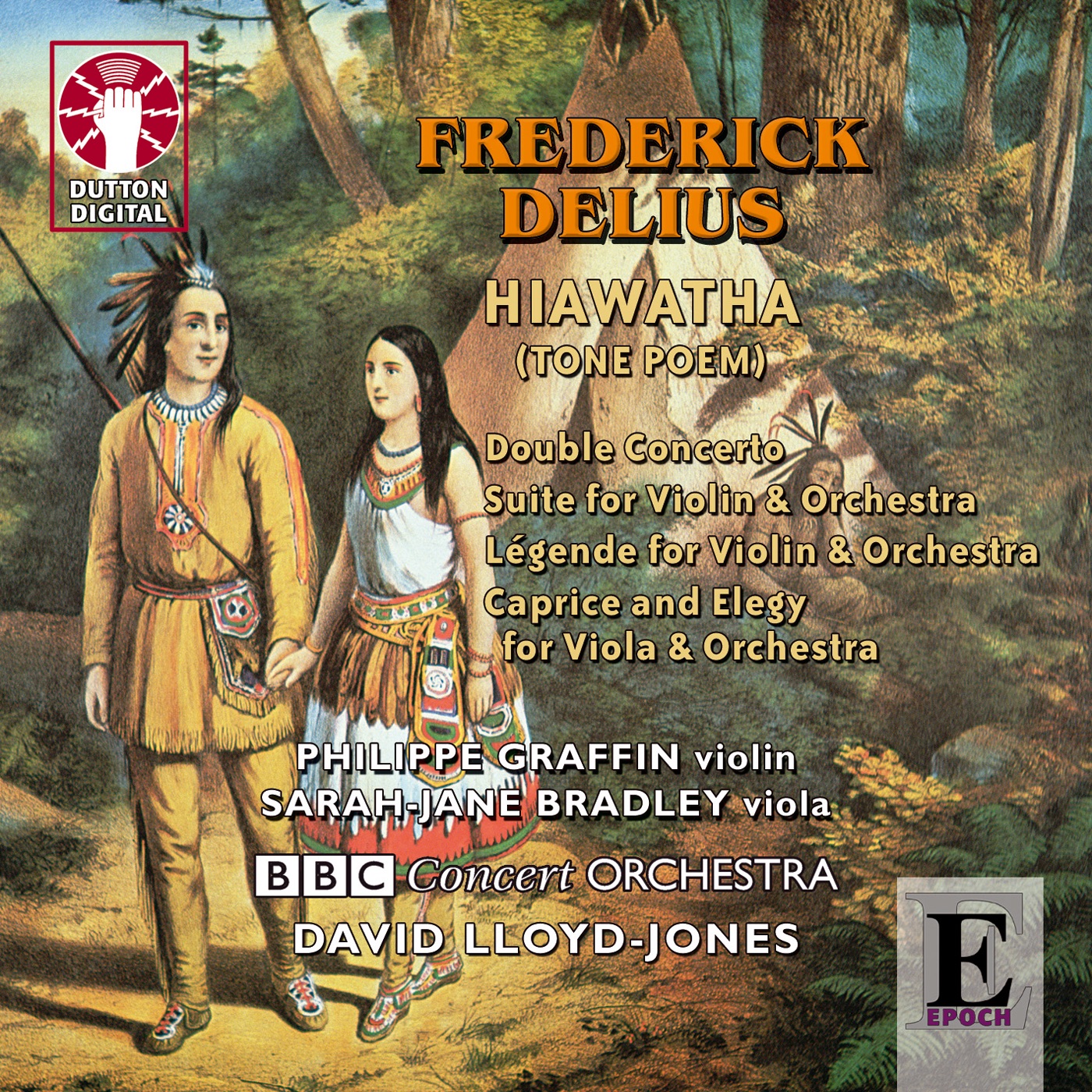 Frederick Delius - Hiawatha, Tone Poem for Orchestra album cover