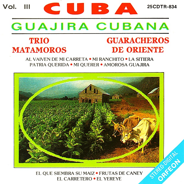 Guajira Cubana, Vol. III album cover