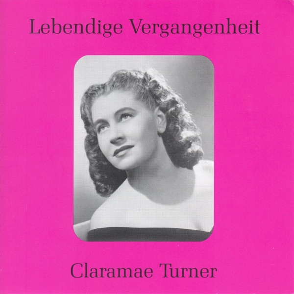 Lebendige Vergangenheit - Claramae Turner album cover