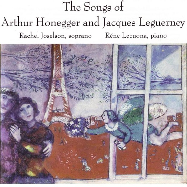 Songs of Arthur Honegger & Jacques Leguerney album cover