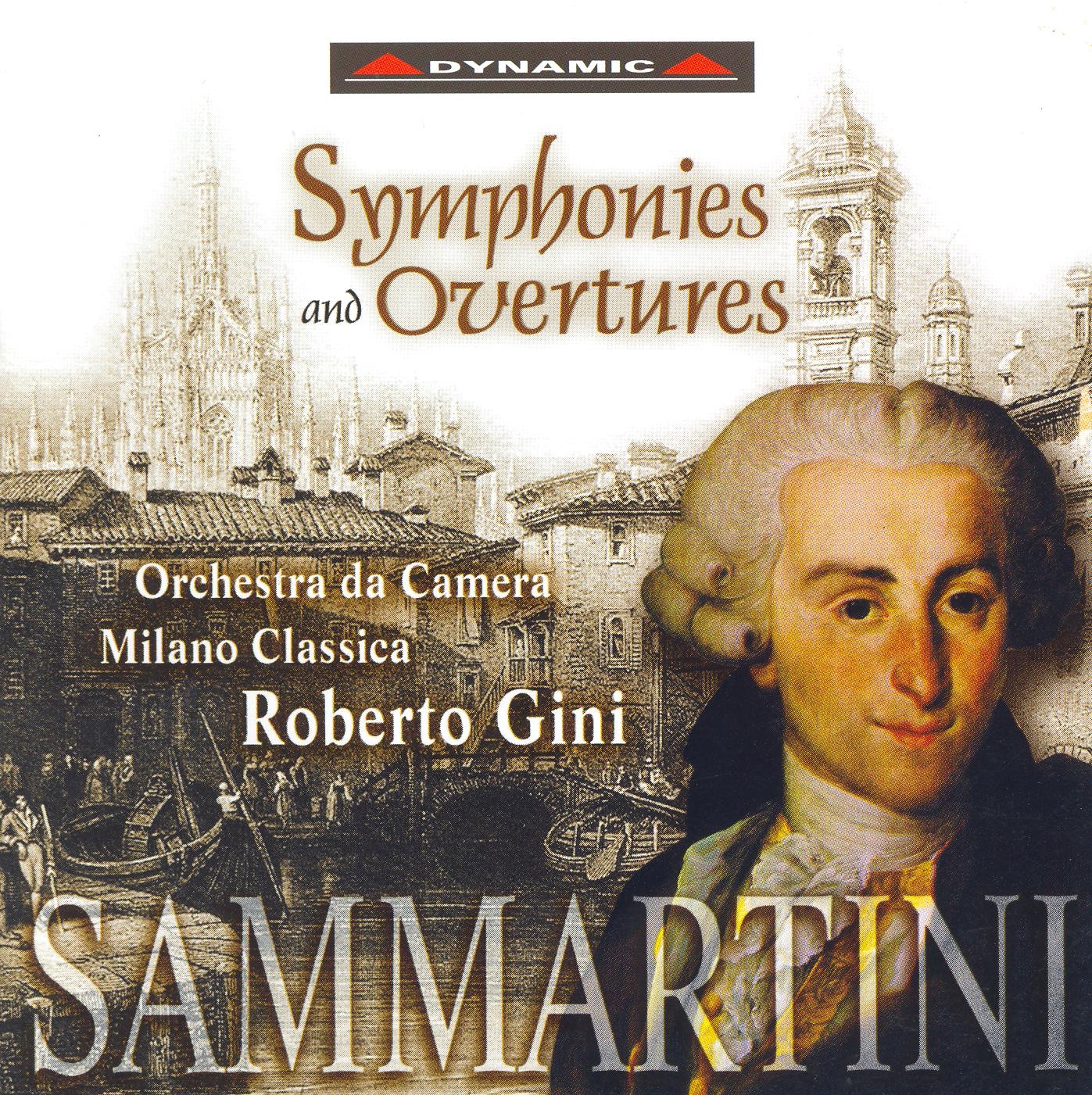 Sammartini: Symphonies and Overtures album cover