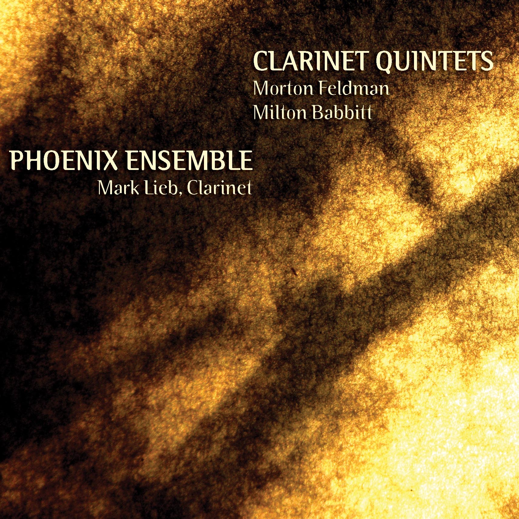 Babbitt & Feldman: Clarinet Quintets album cover