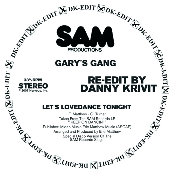 Let's Lovedance Tonight - Danny Krivit Re-Edit - EP album cover