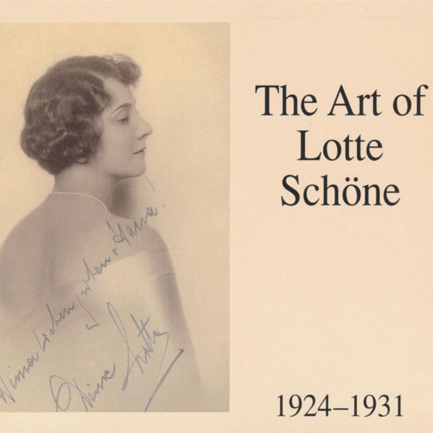 The Art of Lotte Schöne album cover
