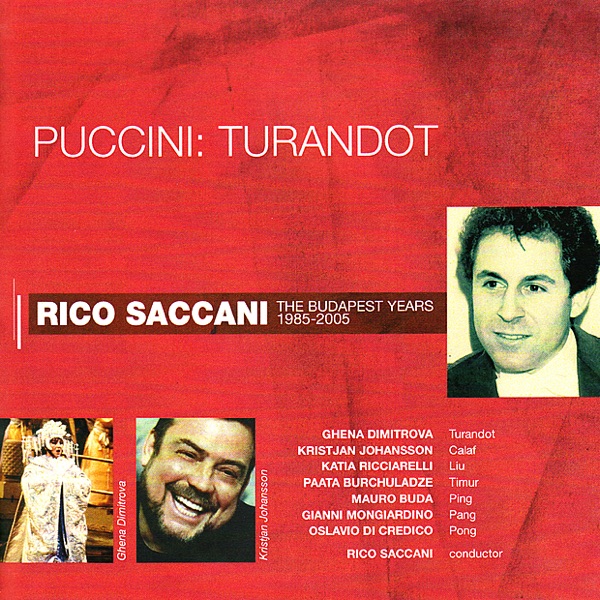 Puccini: Turandot album cover