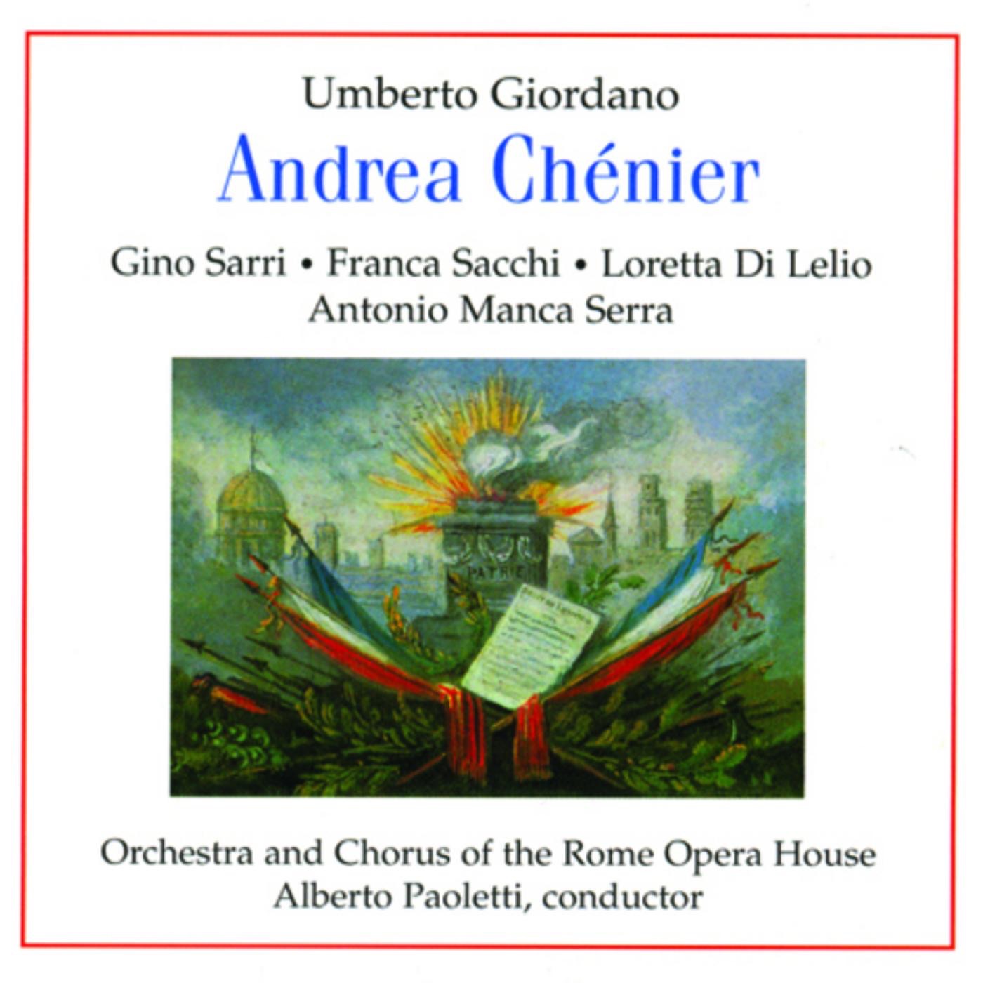 Andrea Chenier album cover