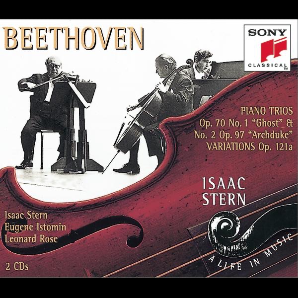 Beethoven: Piano Trios and Variations album cover