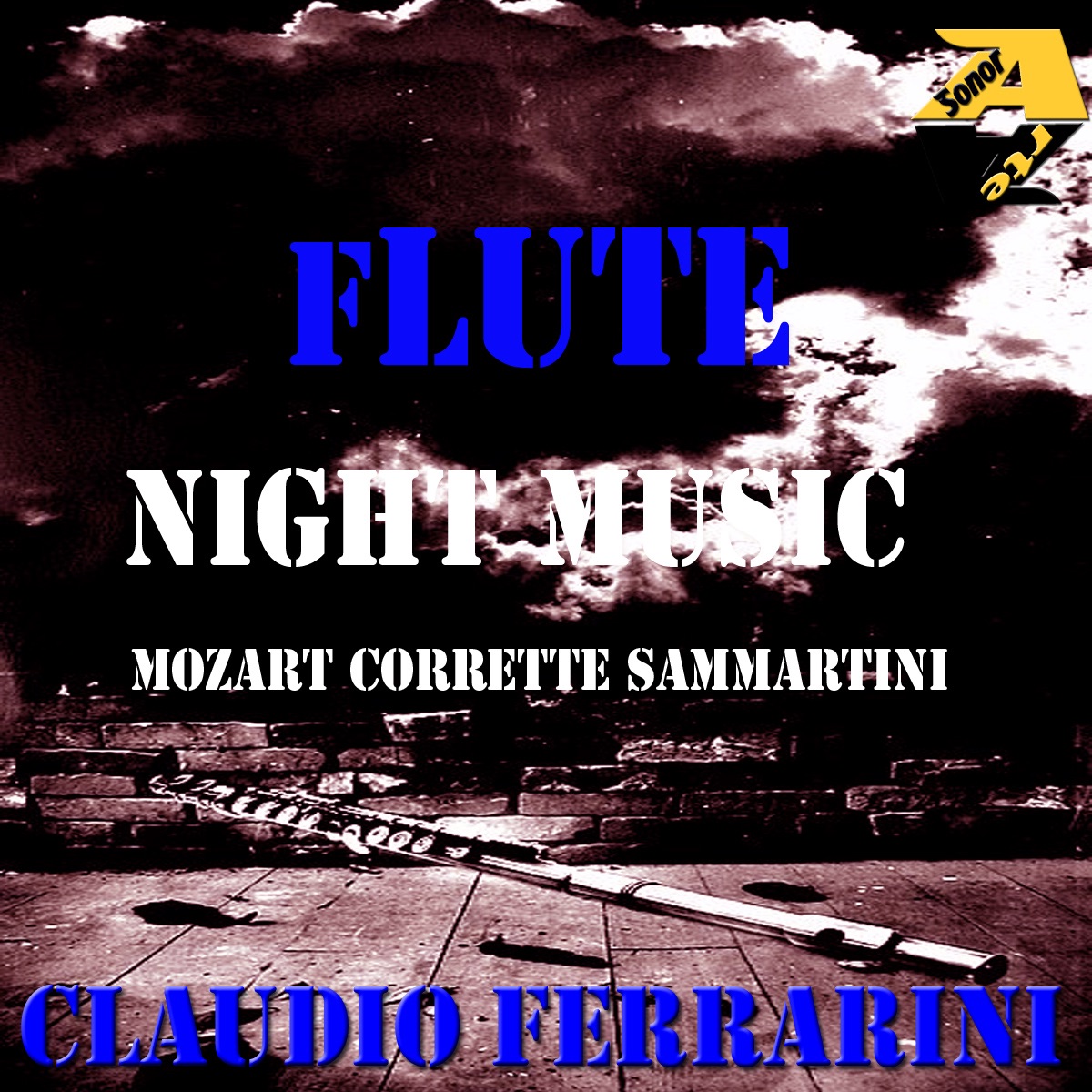 Night music for Flute:Mozart,Corrette,Sammartini album cover