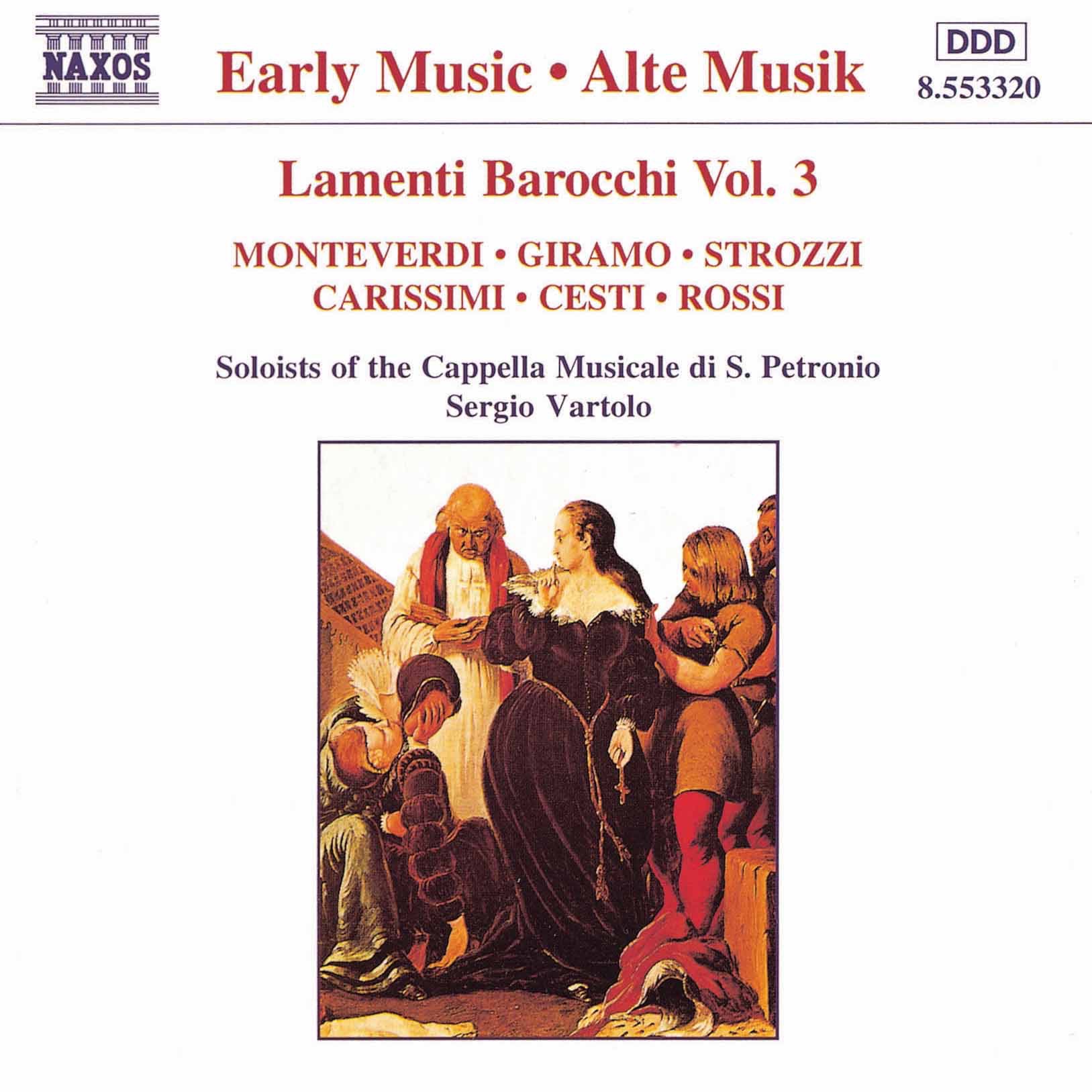 Monteverdi: Lamenti Barocchi, Vol. 3 album cover