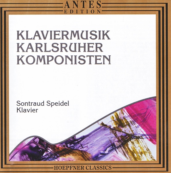 Klaviermusik Karlsruher Komponisten album cover