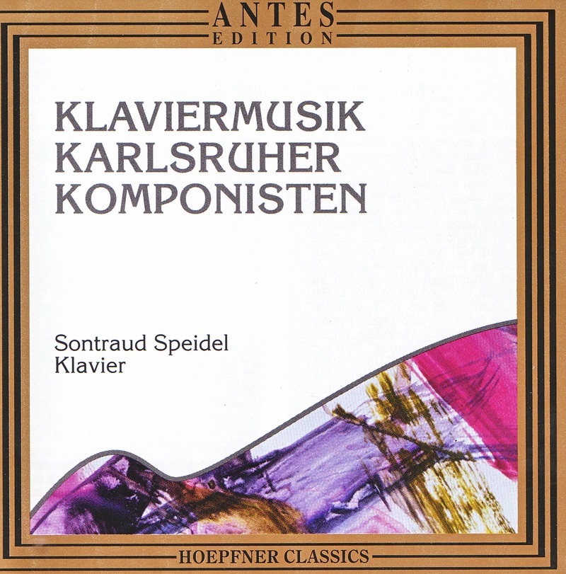 Klaviermusik Karlsruher Komponisten album cover