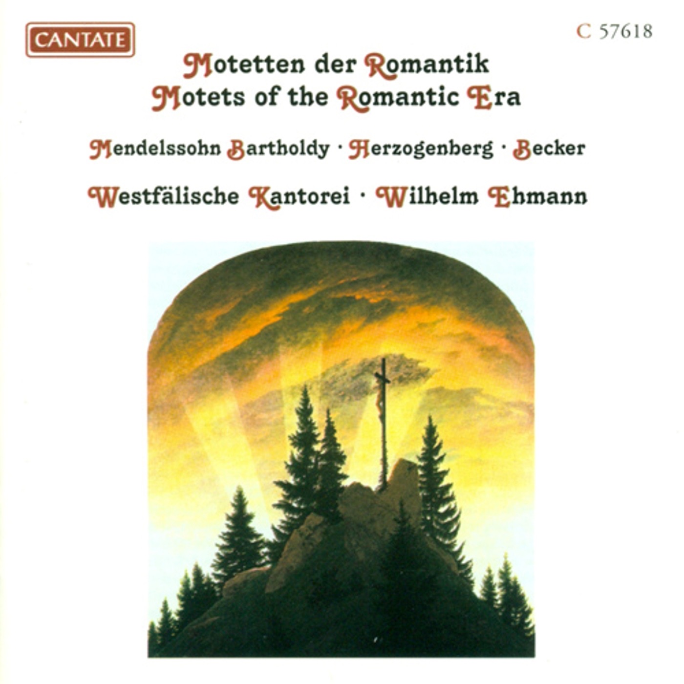 Motets of the Romantic Era album cover