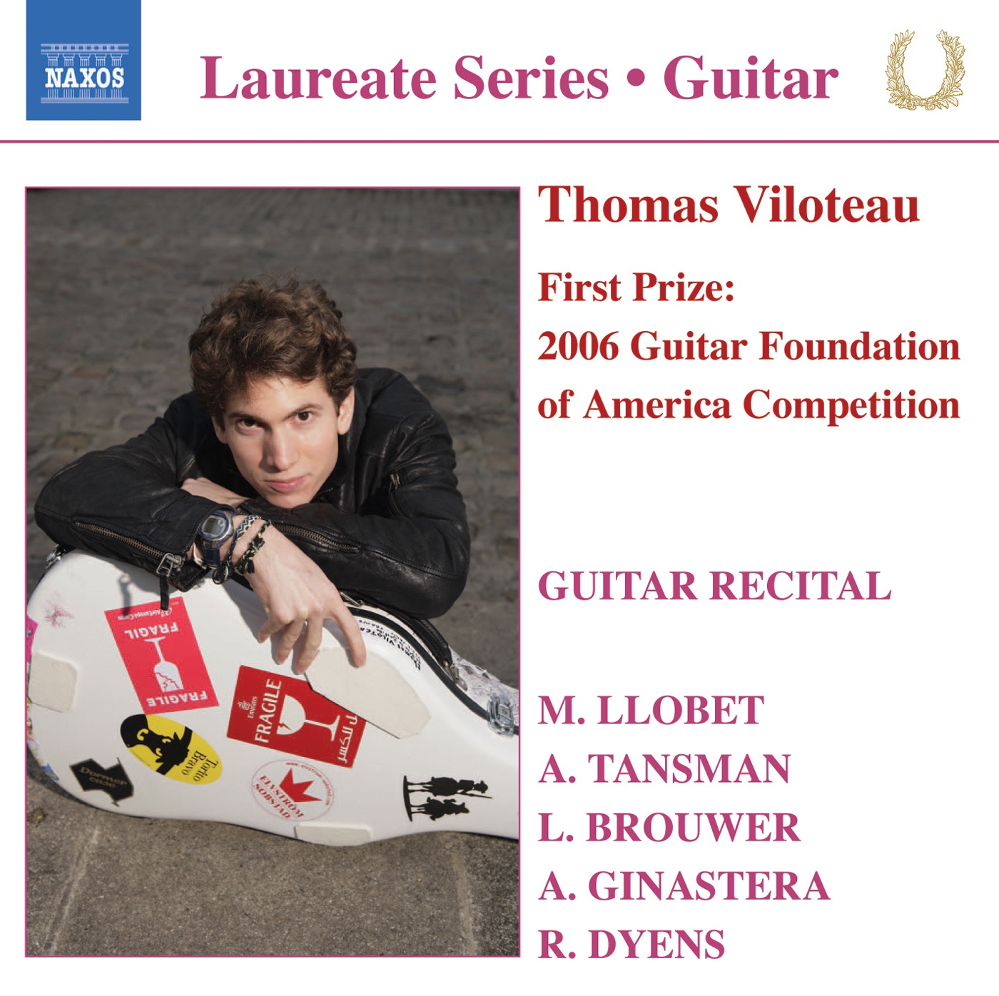 Laureate Series - Thomas Viloteau: Guitar Recital album cover