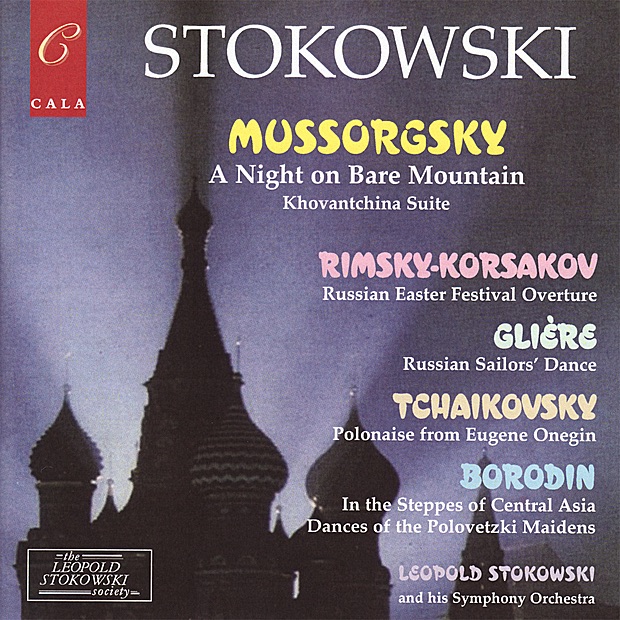 Stokowski Conducts a Russian Spectacular album cover