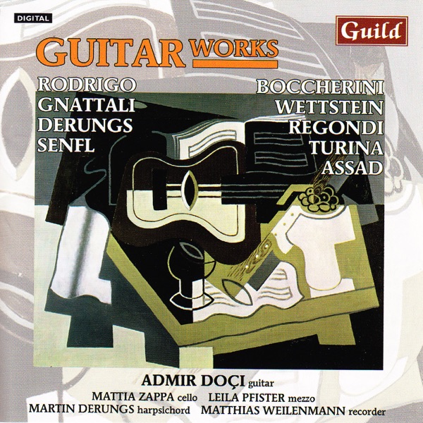 Guitar Works By Rodrigo, Turina, Boccherini, Assad, Gnattali, Regondi, Derungs, Wettstein, Senfl album cover