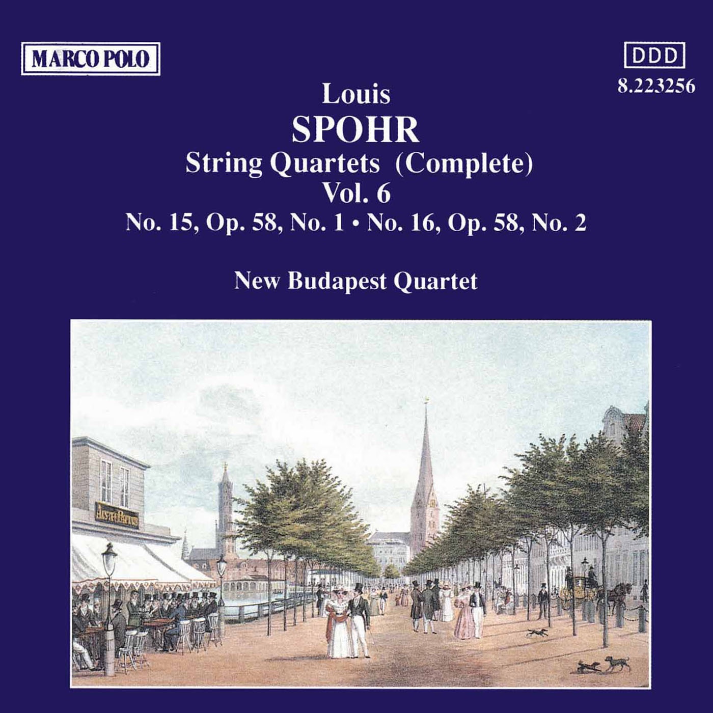 Spohr: String Quartets Vol. 6 album cover