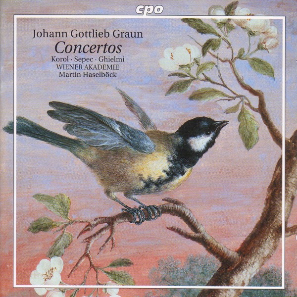 Graun: Violin Concertos - Viola Da Gamba Concerto album cover