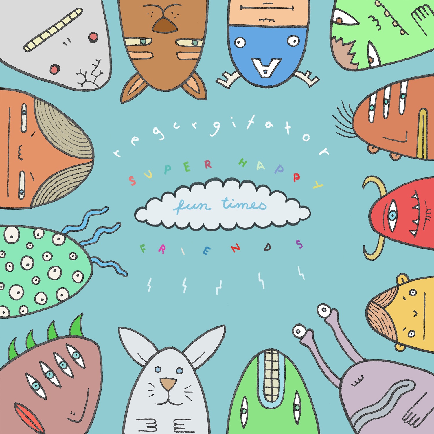 SuperHappyFunTimesFriends album cover