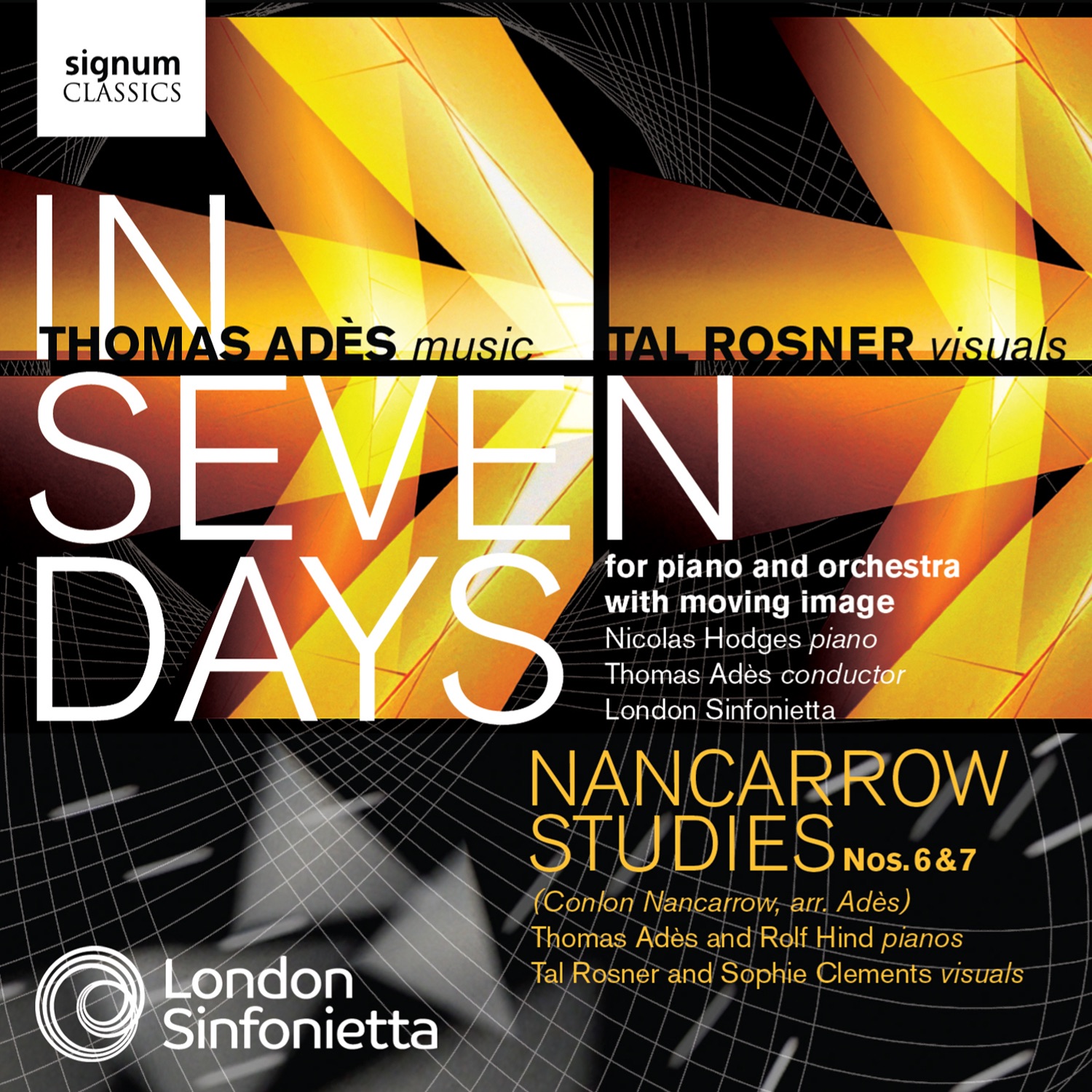 Adès: In Seven Days / Nancarrow Studies Nos. 6 & 7 album cover